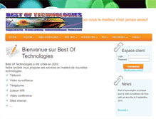 Tablet Screenshot of bestoftechnologies.com